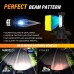 Nighteye A315-S2 DC 9V-32V Pair LED Car Headlights 6500K Cool White 9000LM/ Pair LED Headlamp IP68 Waterproof High Low Beam