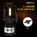 Nighteye A315-S2 DC 9V-32V Pair LED Car Headlights 6500K Cool White 9000LM/ Pair LED Headlamp IP68 Waterproof High Low Beam