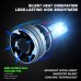 NovSight A500-N37 DC9-32V LED Headlight 22000LM LED Car Lights Bulbs 6500K High & Low Beam 120W/Pair Super Bright