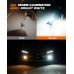 SEALIGHT F1 Pair 4W 380LM Car LED Headlight Blubs 6000K Cool White IP67 Waterproof LED Fog Light Bulbs