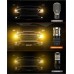 SEALIGHT J1 3156 Turn Signal Bulb LED Bulbs Amber 1000LM Reverse Lights Tail Lights, Marker Bulb Parking Blinker Light Bulbs