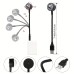 USB Car Atmosphere Lamp Music Rhythm Projector LED Car Magic Ball Lamp Party Stage Stage Voice Control Romantic