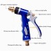 Car Wash Foam Generator Sprayer Low Pressure Car Washer Snow Foam Garden Hose Lance Sprayer Car Cleaning Tool Garden Watering Irrigation