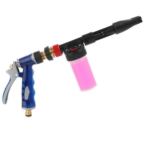 Car Wash Foam Generator Sprayer Low Pressure Car Washer Snow Foam Garden Hose Lance Sprayer Car Cleaning Tool Garden Watering Irrigation