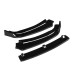 LOWER FRONT GLOSS BLACK SPLITTER SPOILER BUMPER LIP For BMW 3 Series F30 2012-15