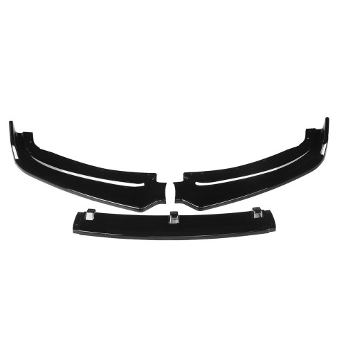 LOWER FRONT GLOSS BLACK SPLITTER SPOILER BUMPER LIP For BMW 3 Series F30 2012-15