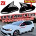 Mirror Cover Upgrade - Enhance Your Ride with Horned Mirrors for Volkswagen Golf MK7 MK7.5 GTI GTD R