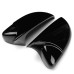 Pair Rear View Mirror Cap Cover Direct Add-On Left & Right For VW Golf MK6 GTI GTD R 2009-2013