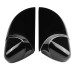 Pair Rear View Mirror Cap Cover Direct Add-On Left & Right For VW Golf MK6 GTI GTD R 2009-2013