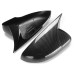 Pair Rear View Mirror Cap Cover Direct Add-On Left & Right For VW Golf MK6 GTI GTD R 2009-2013