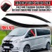 Pair Wind Rain Sun Smoke Guard Deflectprs Front For Ford Transit MK8 2012+