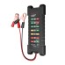 KINGBOLEN Battery Tester Bm410 12~24V Copper Clip Version Car Digital 6 LED Light Alternator Auto Battery Analyze