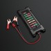 KINGBOLEN Battery Tester Bm410 12~24V Copper Clip Version Car Digital 6 LED Light Alternator Auto Battery Analyze
