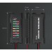 KINGBOLEN Battery Tester Bm410 12~24V Copper Clip Version Car Digital 6 LED Light Alternator Auto Battery Analyze
