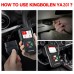 KINGBOLEN YA 201 Car Fault Code Reader Battery Tester OBD2 Scanner For Checking Engine Light