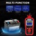 KONNWEI KW890 3in1 OBD2 12V Automotive Fault Diagnosis Scanner Instrument Battery Tester Oil Sevice Light Reset for Lead Acid Car SUV Light Truck
