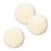 MATCC 4pcs 6 Inch Polishing Buffer Pad Polishing Bonnets Lambs Wool With M14 Drill Adapter