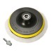 MATCC 4pcs 6 Inch Polishing Buffer Pad Polishing Bonnets Lambs Wool With M14 Drill Adapter