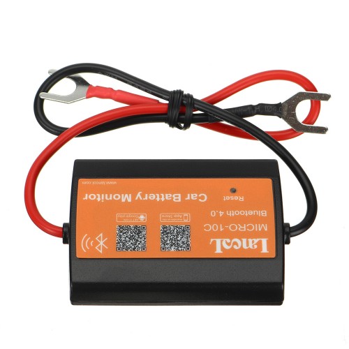 MICRO-10 C Version Diagnostic Tool bluetooth 12V Car Voltmetery Monitoring Car Tester Phone Show