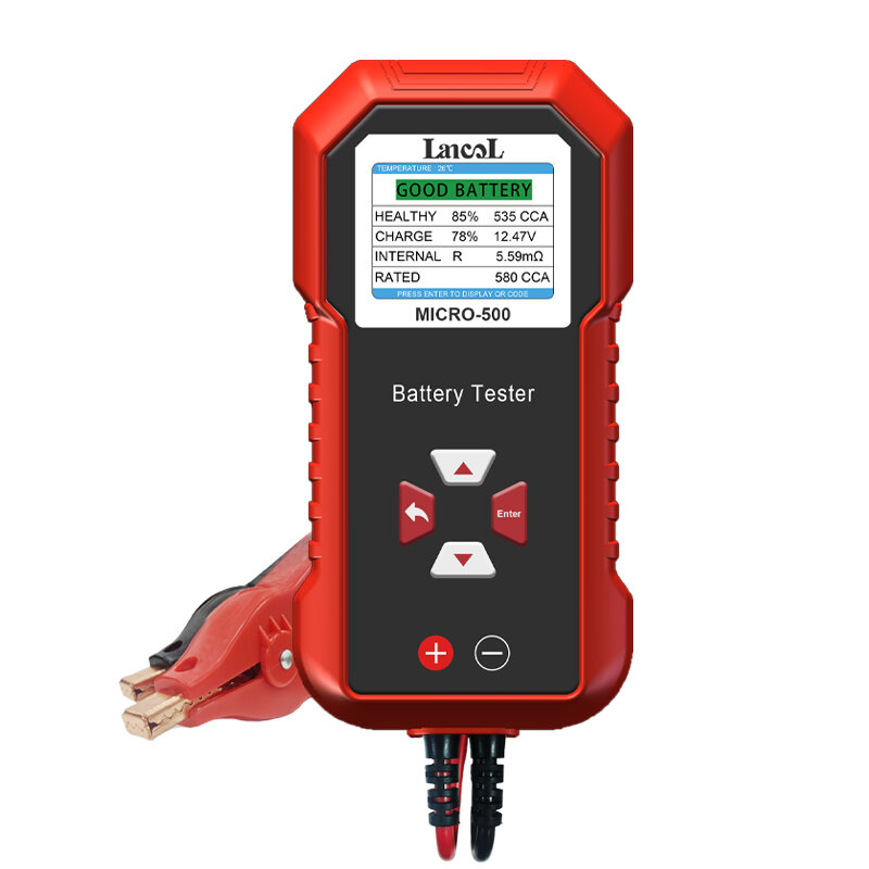 MICRO-500 12V Automobile and Motorcycle Battery Life Battery Tester