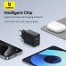 Baseus Cube 30W 2-Port USB PD Charger USB-A+Type-C PD3.0 QC3.0 BC1.2 PPS Apple 2.4 Fast Charging Wall Charger Adapter EU Plug for iPhone 15 14 13 for Huawei Mate60 Pro for Samsung S24 for Xiaomi 14pro