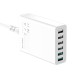 BlitzWolf® BW-S15 60W 6-Ports USB Charger Dual QC3.0 Desktop Charging Station Smart Charger EU Plug Adapter