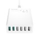 BlitzWolf® BW-S15 60W 6-Ports USB Charger Dual QC3.0 Desktop Charging Station Smart Charger EU Plug Adapter