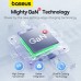 [GaN Tech] Baseus GaN6 Pro 65W 4-Port USB Charger 2USB-A+2USB-C Fast Charging Wall Charger Adapter EU Plug with 100W Type-C to Type-C 1M Cable