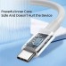 PD20W 1-Port USB PD Charger 20W USB-C Fast Charging Wall Charger Adapter EU Plug with Type-C to Type-C Cable