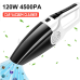 120W 5M Wired Handheld Vacuum Cleaner 4500Pa Powerful Suction Wet Dry Dual Use Lightweight for Home Car