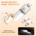 Foldable 9500Pa Wireless Vacuum Cleaner 4000mA Mini Dust Collector 120W USB Powered Cordless Handheld Vacuum for Vehicle Home Office