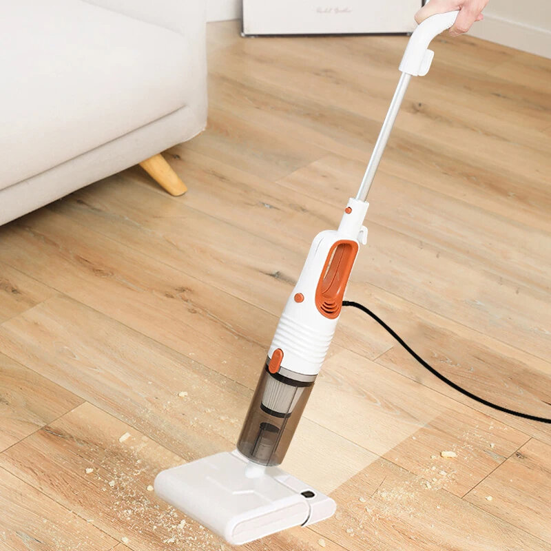 Household Vacuum Cleaner Corded Stick Vacuum Cleaner 20Kpa Powerful Suction 400W Motor Multipurpose 2 In1 Handheld Vacuum Cleaner