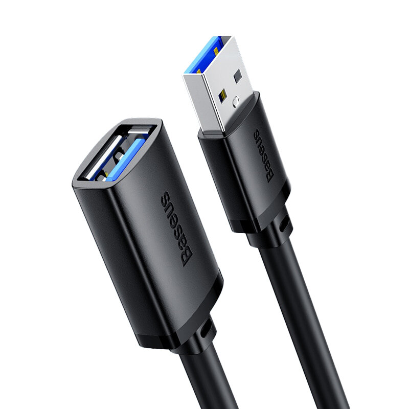 Baseus BS-OH128 USB 3.0 Extension Cable Mini 5Gbps Fast Speed Cable USB 3.0 Extender Cord for Smart Laptop PC TV SSD