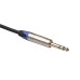 REXLIS 6.35mm Stereo Plug Male to 3.5mm Stereo Jack Female Socket Headphone Extension Cable Audio Cable 0.3M