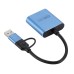 Type-C to HDMI Converter USB-C to HDMI Extension Conversion Core Line for External Graphics Card Mobile Phone Computer