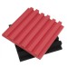 6Pcs Acoustic Wall Panel Tiles Studio Sound Proofing Insulation Foam Pads