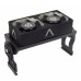 ALSEYE RAM Cooler Cooling Fan RGB Ram Memory Cooler with Dual 60mm Fan PWM 1200-2000RPM Radiator for DDR2/3/4/5 Cooling