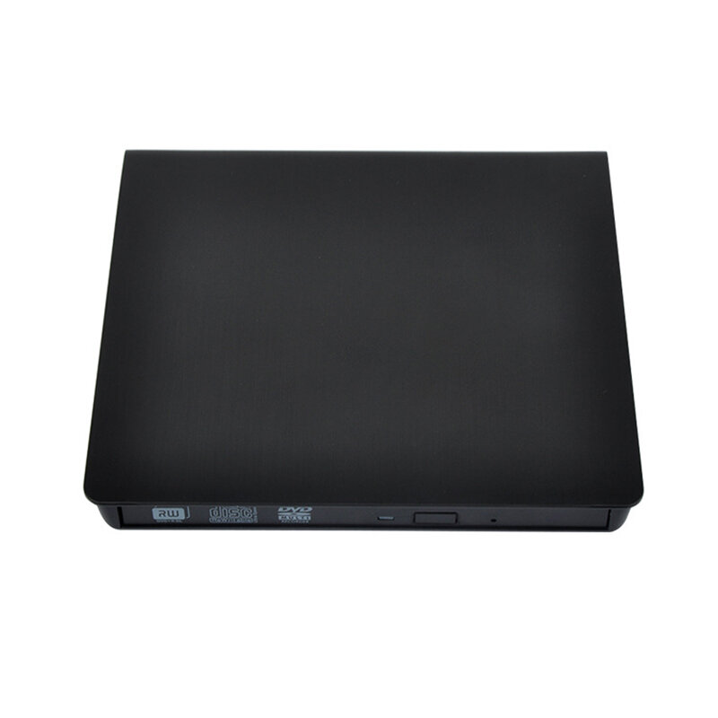 CD-ROM Disk Drive USB 3.0 Low Noise External Optical Drive Brushed Burner High Speed for Laptop