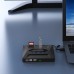 DeepFox External DVD Drive USB3.0 Type-C Cable Portable Optical Player CD RW Writer Burner for Laptop Desktop