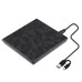 Mechzone Portable USB3.0 Type-C Optical Drives Black Tray Type External DVD-RW Max.24X High-speed Data Transmission for Win XP Win 7 Win 8 Win 10 Mac