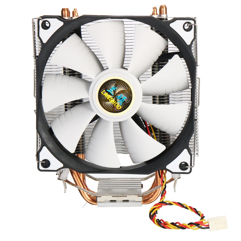 SNOWMAN CPU Cooler Master 4 Pure Copper Heat-Pipes Freeze Tower Cooling System CPU Cooling Fan with PWM Fans