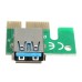 USB 3.0 PCI-E Express 1x to16x Extender Riser Board Card Adapter SATA Cable