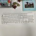 120-key XDA White Keycaps Set PBT Sublimation Mechanical Keyboard Key Accessory Set