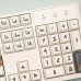 128 Keys Oil Painting Theme Keycaps Set PBT Sublimation Cherry Profile Suitable for 61/64/68/71/84/87/98/104 Mechanical Keyboards