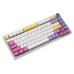 136 Keys Ice Cream Keycap Set PBT Sublimation XDA Profile English/Japanese Custom Keycaps for Mechanical Keyboard