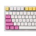 136 Keys Ice Cream Keycap Set PBT Sublimation XDA Profile English/Japanese Custom Keycaps for Mechanical Keyboard