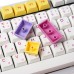 136 Keys Ice Cream Keycap Set PBT Sublimation XDA Profile English/Japanese Custom Keycaps for Mechanical Keyboard