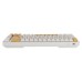 140 Keys Honey Milk PBT Keycap Set XDA Profile Sublimation English/Japanese Keycaps for Mechanical Keyboards