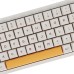 140 Keys Honey Milk PBT Keycap Set XDA Profile Sublimation English/Japanese Keycaps for Mechanical Keyboards