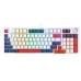 AIGUOXIN GK807 Tri-mode Mechanical Keyboard 96 Keys Hot Swappable Blue Switch RGB NKRO 2.4G/BT/Type-C Gaming Keyboard with Infinite Knob